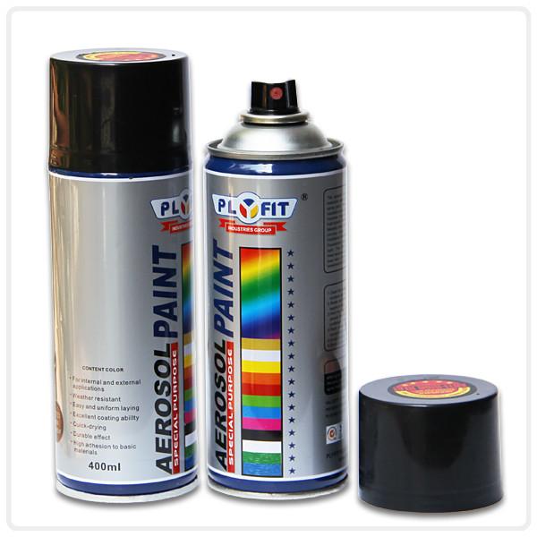 Liquid Coating Tinplate Can 400ML ISO9001 Acrylic Spray Paint