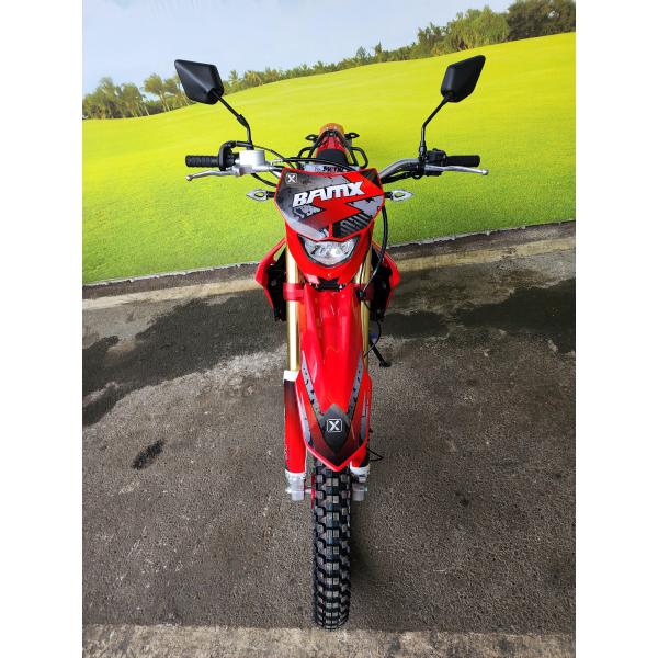 Dirt Bike 250cc Enduro Motocross Bike with Reversed Front Absorber and External Airbag Rear Absorber
