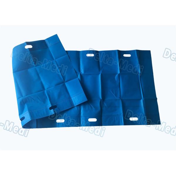 Stretcher Style Disposable Bed Sheets , Disposable Patient Transfer Sheets for first aid