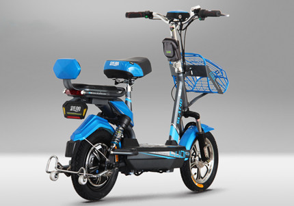 Two Wheels Electrically Assisted Pedal Cycles , Pedal Assist And Throttle Bike 14" Wheel