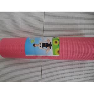 Cheap 4mm PVC popular yoga mats with lable wholesale