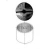 Buy cheap 340 * 46 * 450 Wire Cut Filters , Stainless Steel Mesh Filter Cartridge Pressure from wholesalers