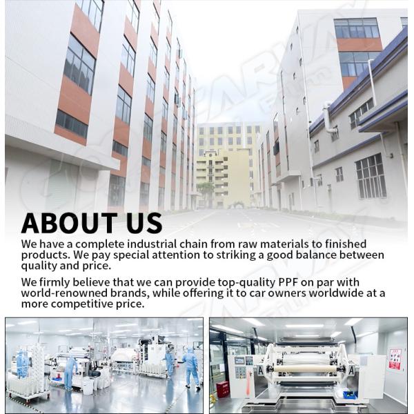 Luxury PET Car Window Film 99% UV IR Rejection 61.4% VLT