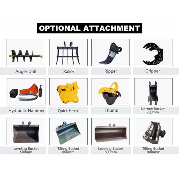 DM 1/87 Scale Heavy Excavator Demolition Hammer Grapple Attachment Set Model 85688