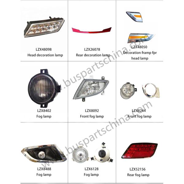 MARCOPOLO G7 Bus Parts Front Fog Lamp lzx8092