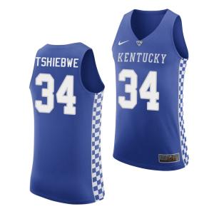 Cheap Adult'S NCAA Oscar Tshiebwe Kentucky Wildcats Basketball Jersey wholesale
