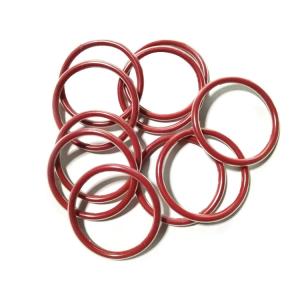 China Encapsulated FKM / Silicone Rubber O Rings Custom PTFE Coating on sale