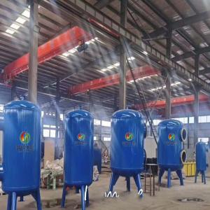 China Manganese Sand Multimedia Filtration Water Treatment Multimedia Filter Tanks on sale