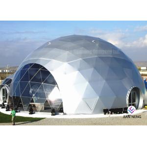 Outdoor Glass Igloo Camping Geodesic Dome Tent 12M Diameter
