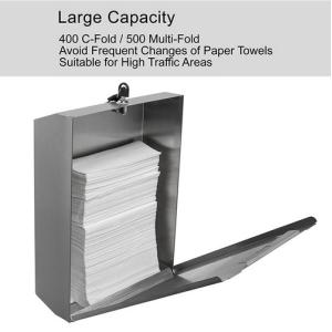 Brushed 304 Stainless Steel Toilet Paper Holder Paper Towel Dispenser Surface