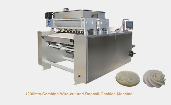 Quality Stainless steel 1200mm Combine Wire-cut Cookies Machine Cookie Press Machine food factory machine for sale