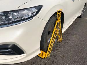 Cheap Wheel Positioning Anti Slip Parking Space Blocker Handheld wholesale