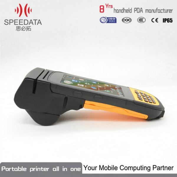 2D Bar Code PDA Thermal Printer Handheld Label Printer 512MB Memory