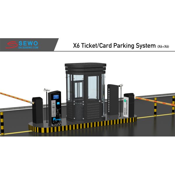 SEWO Smart Parking System with 13.56MHZ RFID 125KHZ RFID and AC220V±10V 50Hz Parking Management System