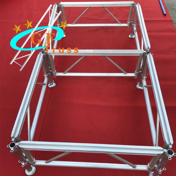 Easy install smart aluminum glass acrylic stage platform for sale