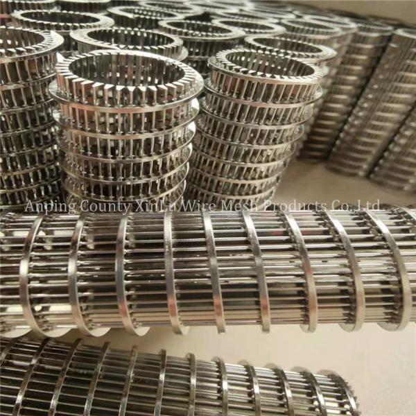STAINLESS STEEL ROTARY DRUM SCREENS / WEDGE WIRE JOHNSON CYLINDRICAL SCREENS /FILTER DRUM FOR WASTE TREATMENT EQUIPMENT