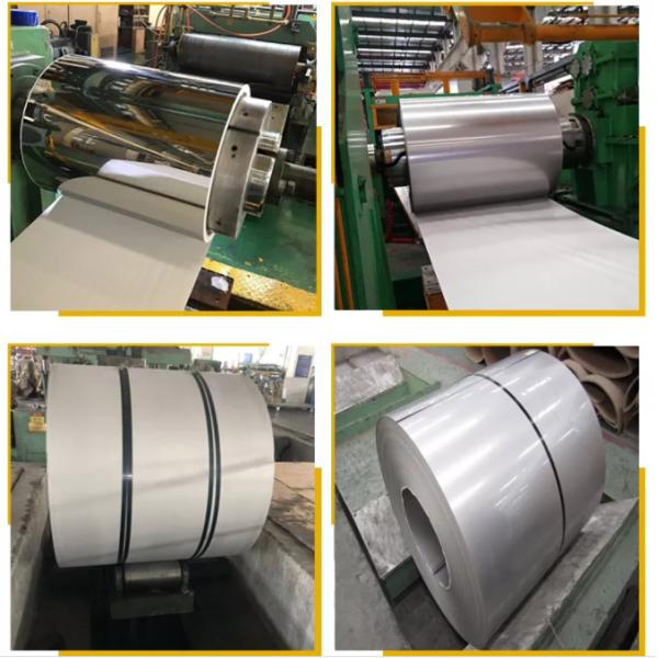 OEM SUS321 316L 304 Stainless Steel Coil 1000mm-1500mm Width 2B SS Sheet Roll