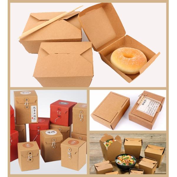 250gsm 300gsm Unbleached Brown Kraft Board For Fast Food Packaging 70cm 90cm