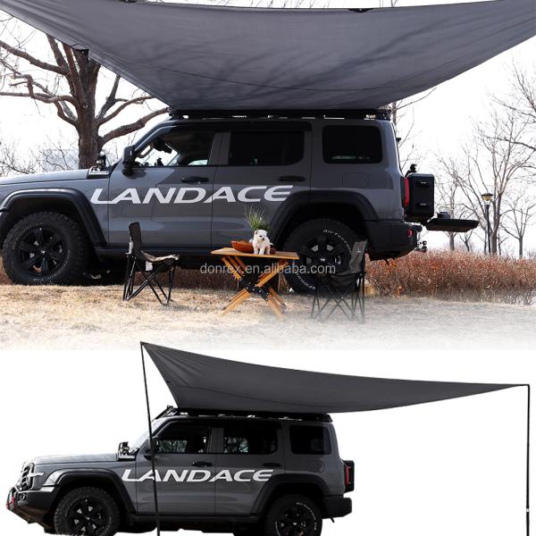 One Bedroom Rooftop Awning Outdoor Camping Roof Rack Awning Tent