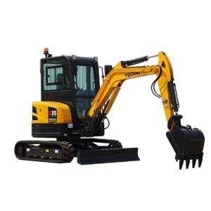 Buy cheap Customized Mini Excavators Crawler 360-Degree Rotation Compact Digger from wholesalers