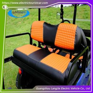 China Scratch Resistant Leather Front And Rear Club Car DS Golf Car Leather Seat Covers on sale