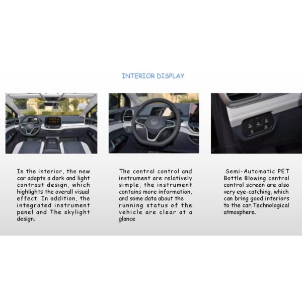 2022 VW ID6 Crozz PRO 160 Km/H 7 Seats Energy Volkswagen EV SUV Electric Vehicle Automobile