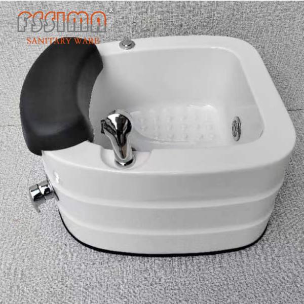 Pipeless Acrylic Pedicure Foot Soak Tub Foot Spa Tub For Beauty And Salon