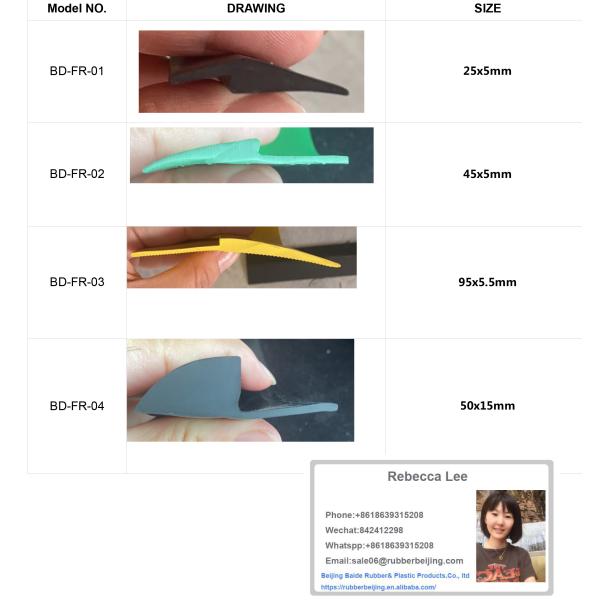 Flooring Accessories PVC Floor Transition Strips for Durable Rubber Carpet Protection