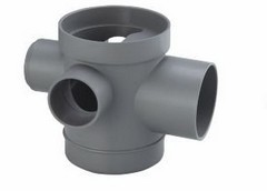 Cheap 4 way PVC floor trap, BSD-004, wholesale