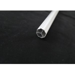 White 0.3mm 6.7 Metres Aluminum Curtain Rod