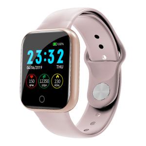 Cheap Flash 1m 128kb 240*240px Body Temperature Smart Watch wholesale