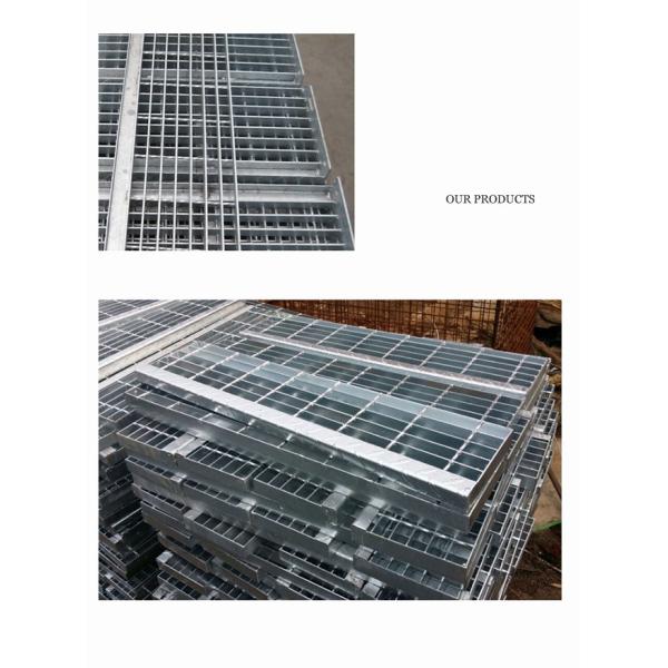 Hot Dip Galvanised Stair Treads,T1 / T2 / T3 / T4 Bar Grating Stair Treads