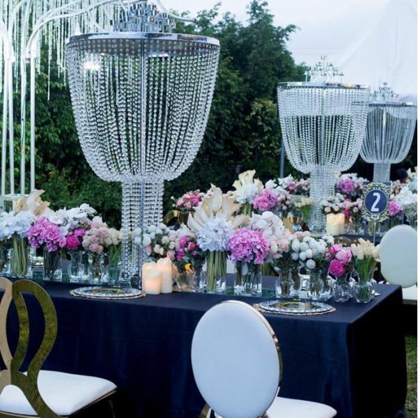 K9 Crystal Glass Candelabra For Sale Taper Pillar Candles Wedding Party Table Decor