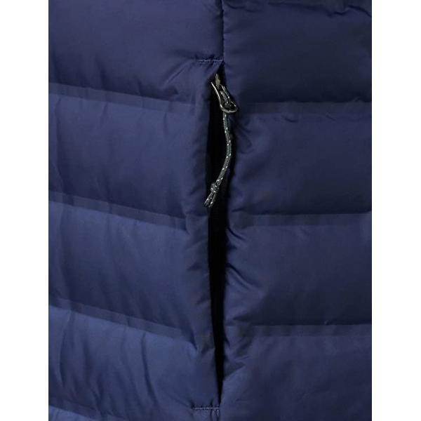 Navy Blue Columbia Lake 22 Down Long Hooded Jacket Autumn Winter