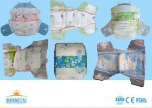 China Cotton Eco Friendly Disposable Diapers 3D Leak Prevention Channel Anti Leak on sale