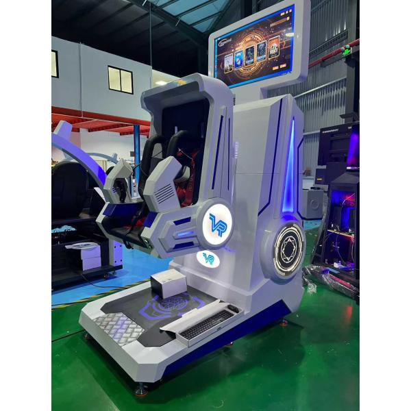 Electric Vr Simulator Machine 9d Virtual Reality Simulator 4K Resolution For Theme Park