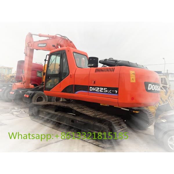 Used Doosan 225 Used Crawler Excavator Doosan DH 140 150 220 Good Condition Discount Price for Sale 1.2m3 Bucket