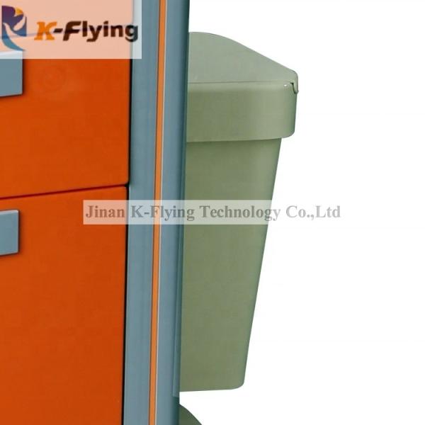 Abs Plastic Movable Anesthesia Hospital Medical Trolley Cart