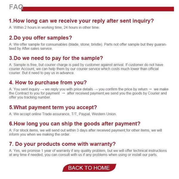 CH08-04-04 Grinding Stone Shaft for Yin/Takatori Cutter Spare Parts