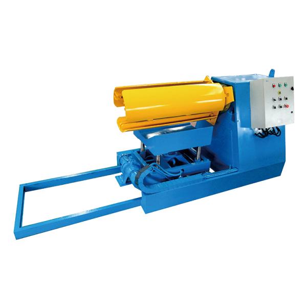 Metal Glazed Roof Tile Roll Forming Machine With High Production Speed