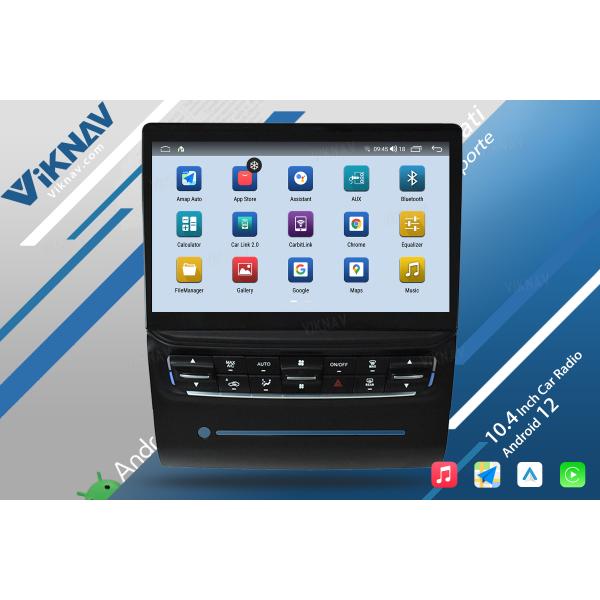 OEM 1204x768 Aftermarket Carplay Stereo Radio For Maserati Quattroporte 2013-2017
