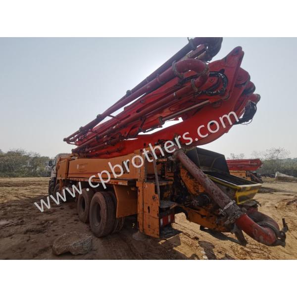 2013 Putzmeister 46m Truck Mounted Concrete Pump with Spare Parts SG5350THB 46M-5RZ
