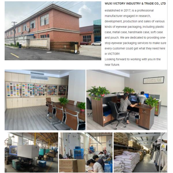 Eco Friendly Clamshell Metal Glasses Case , Custom Logo Glasses Case