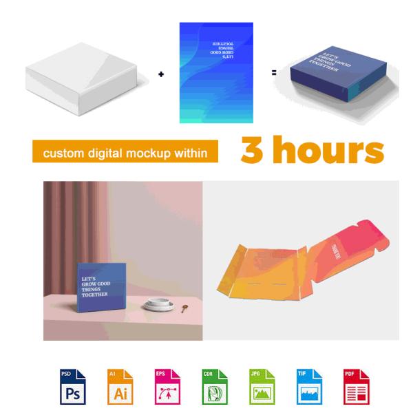 Eco Friendly Cosmetic Makeup Packaging Boxes Corrugated Cardboard Postal Shipping Boxes