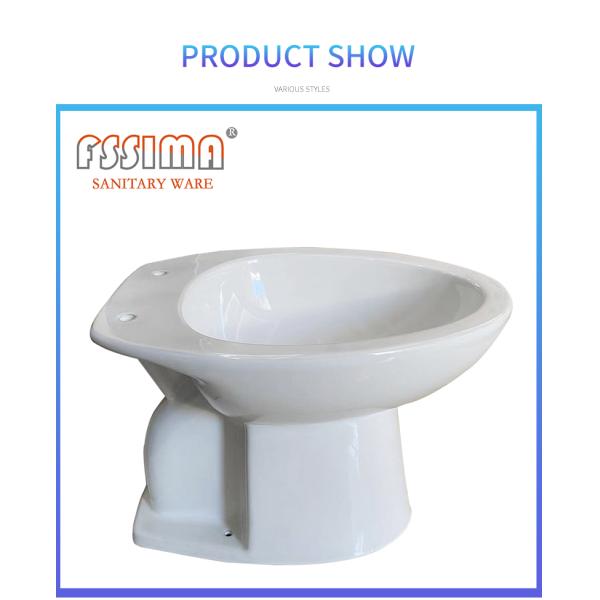 Elongated Gravity Flush Rv Toilet S Trap 100mm Water Closet Small
