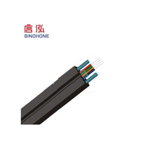 China 1 Km Fiber Optic Cable , 12 Core Multimode Fiber Optic Cable Aluminum Tape Armored on sale