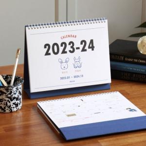 China Custom Printing Art Paper Mini 2024 Desk Calendar on sale