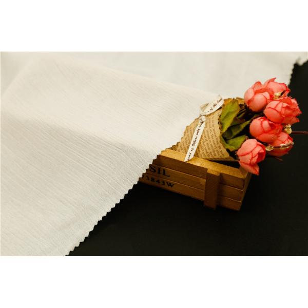 40S Gauze Crinkle Cotton Fabric Woven 100% Cotton Tie Dyed Crepe Gauze Fabric for Underwear Shirt Nightwear Garment