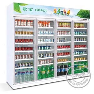 Buy cheap Air Cooling Upright Supermarket Display Refrigerator Showcase Commercial from wholesalers