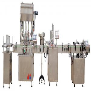 China Reasonable Structure Automatic Packing Machine 380V Oil Filling Machinery on sale